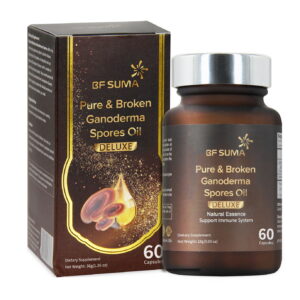 Pure Broken Ganoderma Spores Oil Capsules 60's